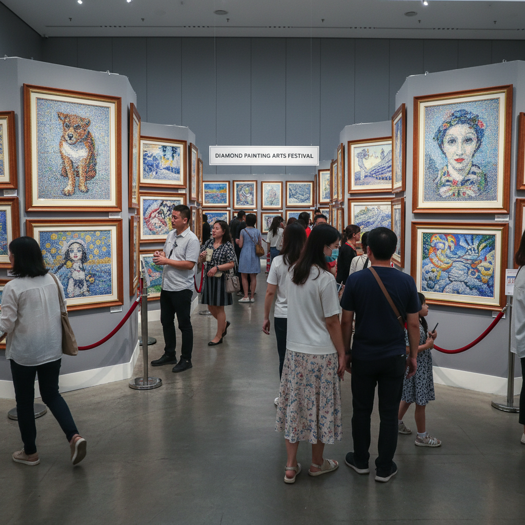 diamond painting exhibition
